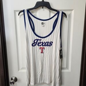NWT Texas Rangers Women's Tank Top. XL